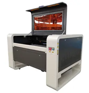 Máy Cắt Laser CNC Máy Khắc Laser CO2 Với Bàn Quay Cho Vải Gỗ Không Kim Loại Da Đá ThủY Tinh Cao Su