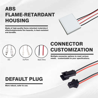 Shinechip 3A 36W LED Spiegel Touch Sensor Inductieve Slimme Dimmer Schakelaar ABS Materiaal 12V IP20 Geclassificeerd