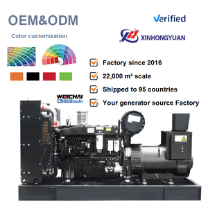 Generador Diésel de Energía de Tipo Abierto XinHongYuan Fabbrica Weichai, 30kw 20kw 60kw 80kw 50kw 48v - Product Image 4