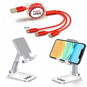 Cable de Carga Rápida USB Retráctil 3 en 1 Universal con Logotipo Personalizado al por Mayor, Cable USB Retráctil de Carga Rápida - Product Image 1