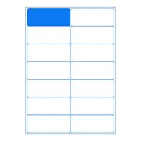 Étiquettes en feuille adhésive A4 Feuille de 8.5x11 pouces avec 12up 30UP Compatible avec les autocollants d'imprimante laser et jet d'encre pour la barre d'expédition