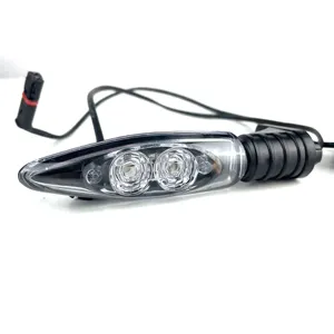 Led ışık için F650 F700GS F800GT F800 GS macera motosiklet ön LED sinyal lambası flaşör