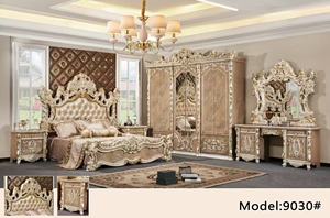 طقم غرف نوم MDF فاخر بأفضل جودة أمريكي بميزات قابلة للتعديل للفنادق والفلل وديكورات المنزل وميزات تخزين - Product Image 6