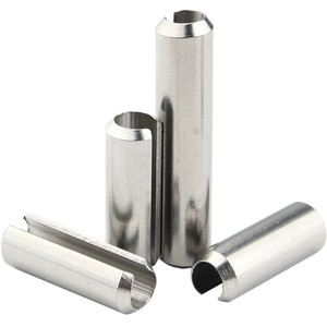 Goupilles de positionnement à ressort M1.5~M12 en acier inoxydable 304, goupilles de tension élastiques, goupilles à ressort - Product Image 4