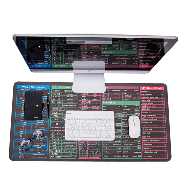 40*80 Manufacturer Directly Leather Mouse Pad Notebook Computer Desk Pad Student Writing Pad Digital Printing Custom Pattern