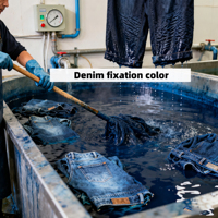 Agent de fixation de colorant direct YF Aide à la finition textile polymère avec application post-teinture à effet de fleur sèche