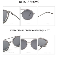 Lunettes de vue rondes pour femmes, style ordinateur, avec monture en PC légère et durable, verres en PC anti-reflet pour usage quotidien des adultes
