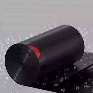 ถุงขยะสีดำแบบหนา มีเชือกผูก ยี่ห้อ HuamaohengchunHousehold ขนาด 4-5 แกลลอน 17.7x17.7 นิ้ว 1 ม้วน 50 ใบ - Product Image 4