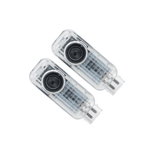 2 pièces pour Audi, lampe de bienvenue Audi, éclairage ambiant A4LA5A6L, éclairage de projection laser pour porte A7A8LQ3Q5Q7 - Product Image 4