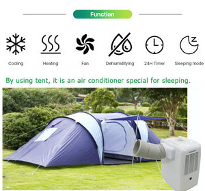3000btu 4 en 1 personnel ac Home mini multifonctionnel cool 25L climatiseur portable - Product Image 3