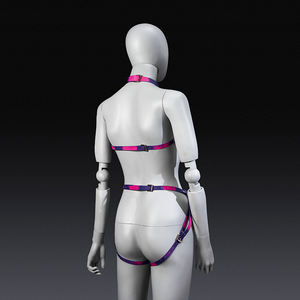 Leren korset en bh-riem, rollenspel voor volwassenen, fetisj, slavenbondage, erotische handboeien, beperkingstraining, seksspeeltjes - Product Image 6