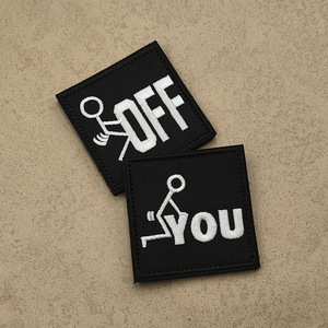 Nút sáng tạo stickman nổi tiếng trên huy hiệu Ba lô cá nhân thân thiện với môi trường với nam châm 'nó tắt bạn' - Product Image 2