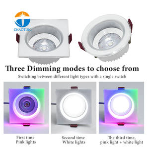 Nouvelle tendance, éclairage de plafond encastré moderne <span class=keywords><strong>pour</strong></span> la maison et le bureau, 4, 5, 6 pouces, 8W, LED, spots RGBW, CCT ambiant, dimmable - Product Image 4