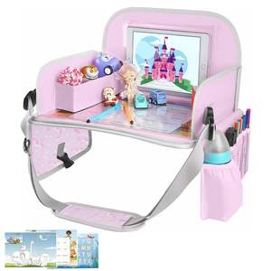 Muestra Gratis de Bandeja de Comida para Asiento de Auto para Niños, Accesorio Imprescindible para el Juego al Aire Libre y Viajes en Auto de los Niños Pequeños - Product Image 1