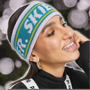 Individuelles Logo Unisex Ski-Stirnbänder für Erwachsene aus 100 % Baumwolle, atmungsaktiv, dehnbar, sportliches Winter-Schneesport-Schweißband mit Elastik - Product Image 3