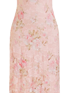 Robe d'été de haute qualité, nouvelle collection 2026, design tendance, imprimé floral charmant, sans manches, longueur maxi, luxe, volants style Empire - Product Image 1