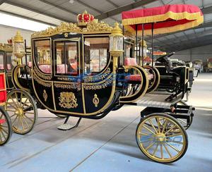 Carruaje de Lujo Eléctrico Real de Alta Calidad 2025, Tipo Carruaje Puxado por Caballos, para Turismo, Precio de Fábrica, Gran Oferta - Product Image 3