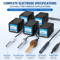 Analyseur de conductivité TDS EC en ligne avec capteur Modbus 4-20mA RS485 pour système de surveillance de la qualité de l'eau industrielle