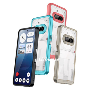 <span class=keywords><strong>เคส</strong></span>อะคริลิคใสกันแสงเหลืองสำหรับ3A โทรศัพท์ฝาหลังกรอบสี TPU แบบนุ่ม - Product Image 4