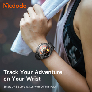 Montre connectée de sport Mcdodo 735 pour activités de plein air, écran AMOLED 1,43 pouces, plus de 100 modes sportifs, étanche <span class=keywords><strong>5</strong></span> <span class=keywords><strong>ATM</strong></span>, batterie 550 mAh, 15 jours d'autonomie en appel et suivi de la santé - Product Image 2
