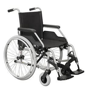 Silla de ruedas de freno estándar Handrim y Push Drive Soportes de brazo y pierna extraíbles Ancho del asiento 450mm Profundidad del asiento 440mm Color opcional - Product Image 2