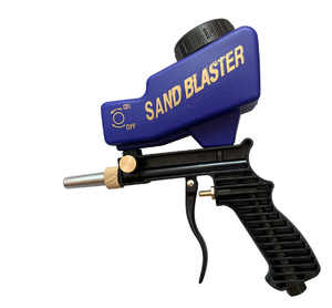 샌드 블라스팅 건 공압 샌드 블라스팅 세트 녹 발파 장치 소형 모래 발파 기계 - Product Image 1