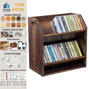 <span class=keywords><strong>ชั้น</strong></span><span class=keywords><strong>วาง</strong></span>ไม้เนื้อแข็งแบบถอดประกอบได้ พร้อมชั้นวางและหูหิ้วแบบเจาะรู สำหรับเก็บ<span class=keywords><strong>เทป</strong></span><span class=keywords><strong>คาส</strong></span><span class=keywords><strong>เซ็</strong></span>ตขนาดใหญ่ - Product Image 1