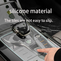 Für BYD ATTO 3 Yuan Plus 22-24 Mittelkonsole Silikonmatte Schalthebel-Panel Rutschfeste Matte Kabelloses Laden Innenraum-Zubehör