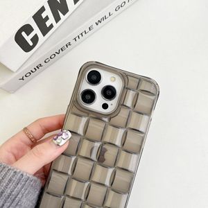 Nouvelle Arrivée <span class=keywords><strong>Coque</strong></span> de Téléphone Tressée 3D Cube pour <span class=keywords><strong>iPhone</strong></span> 17 16 15 14 13 12 <span class=keywords><strong>11</strong></span> Pro Max - Product Image 4