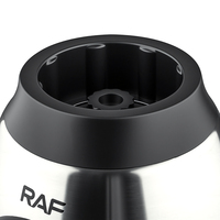 RAF R.2844 Blender Elektrik 2-in-1 dengan Wadah Kaca dan Penggiling, Pengolah Makanan Multifungsi untuk Smoothie dan Jus