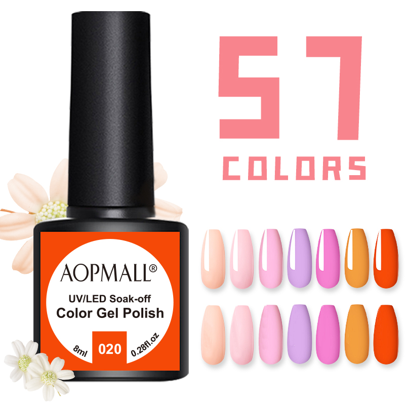 AOPMALL Best Selling Low MOQ Nail Salon Product Polish Nails Art UV Gel