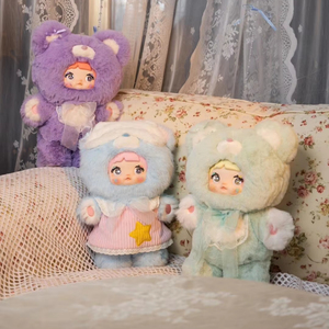 <span class=keywords><strong>Junhui</strong></span> Baby Three V3 Fuzzy Series Mystery Boxes Venta al por mayor Blind Toy Doll Ornament para niños de tres años - Product Image 1