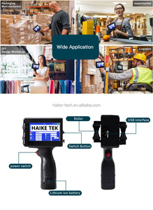 Mini Handheld Térmica Inkjet Impressora Portátil Tij Inkjet Máquina de Codificação para Caixa De Papel Tampa De Garrafa De Plástico - Product Image 5