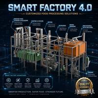 Extrudeuse de nourriture pour poissons entièrement automatique à double vis, contrôlée par PLC, en acier inoxydable, 5 tonnes/heure, pour aliments flottants ou coulants