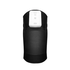 Massaggiatore per ginocchio al polpaccio per alleviare il dolore della macchina della pressa riscaldata con vibrazione elettrica portatile - Product Image 1