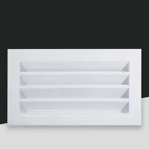 EZONG hot sale aluminum louver door louver waterproof blade air register ventilation