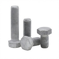 Vis et écrous hexagonaux en acier A2/A4 sur mesure, en acier au carbone haute résistance, finition oxyde noir, M6-M36 DIN933/DIN931, vis en pouces