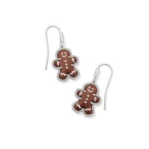 Collana con Albero di Natale dal Design Europeo di Nicchia, Orecchini alla Moda, Collana con Ciondolo a Forma di Omino di Pan di Zenzero per Regali di Capodanno - Product Image 5