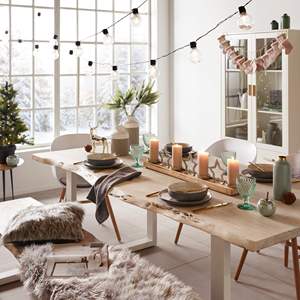 Meilleures ventes en gros, prix bas, bougeoir en bois pour centre de table et décoration de la maison, festif - Product Image 3