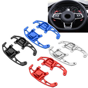 Par de palancas de cambio DSG para volante de coche, extensión de palanca de cambios para VW GOLF MK7 GTI R GTD GTE 7 2014-2016 2017 <span class=keywords><strong>2018</strong></span> 2019 - Product Image 1
