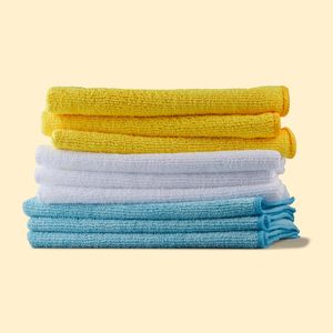 Serviette de detailing automobile en microfibre sans bords 400 GSM de qualité supérieure - Chiffon de polissage super absorbant et anti-rayures - Product Image 2