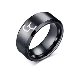 Anime Guilty Crown Ring CG OUMA SHU TSUTSUTGAMI GAI Acero inoxidable Halloween Hombre Mujer Cosplay Accesorios de moda Regalos - Product Image 3