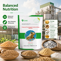 SAIK RED BULL 1kg Additif d'engraissement pour bovins et ovins, supplément alimentaire haute efficacité pour la prise de poids, acides aminés et vitamines de qualité alimentaire