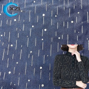 35% Polyester 14% Spandex 51% lụa sáng bạc dập vải đàn hồi - Product Image 5