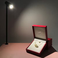 Nouvelle lampe à bijoux 6-60 degrés 3W en aluminium, projecteur LED mini moderne à CRI 90 pour comptoir d'exposition en centre commercial