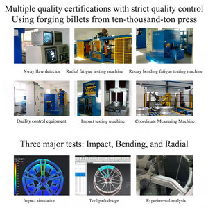 5x100 CNC gia công giả mạo vành tùy chỉnh phù hợp cho Genesis G70 3.3t Matte đen sâu lõm giả mạo bánh xe 18 19 19 20 21 22 23 inch - Product Image 3