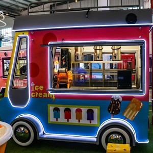 Camions de nourriture mobiles en acier inoxydable, camions de nourriture rapide, camions de café, remorques de nourriture à vendre en Chine - Product Image 3