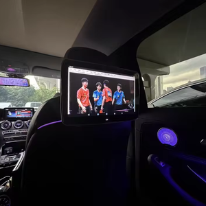 14 นิ้วโฆษณารถยนต์หน้าจอสัมผัสสําหรับเบาะหลังรถยนต์ Android 12 Headrest Monitor 4K * 2K การเล่นวิดีโอ - Product Image 2