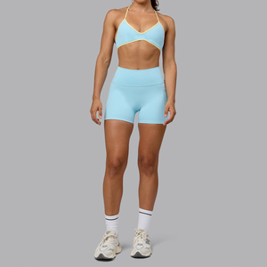 OEM Custom produttori burrosa morbido a bassa copertura di contrasto Trim crocette sottili <span class=keywords><strong>reggiseno</strong></span> sportivo da donna - Product Image 3