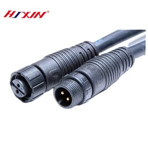 4-دبوس M12 ذكر وأنثى كابل دائري حلزوني محول سيارة IP68 ، مع 3-دبوس ، 5-دبوس و 6-دبوس - Product Image 2